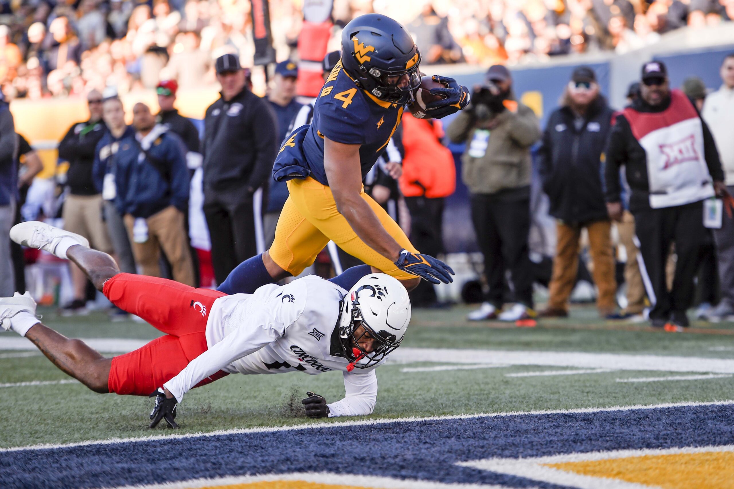 Neal Brown's switch from air raid to ground-and-pound has WVU as one of the top rushing teams in the country
